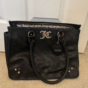 Juicy Couture Black Tote Bag
